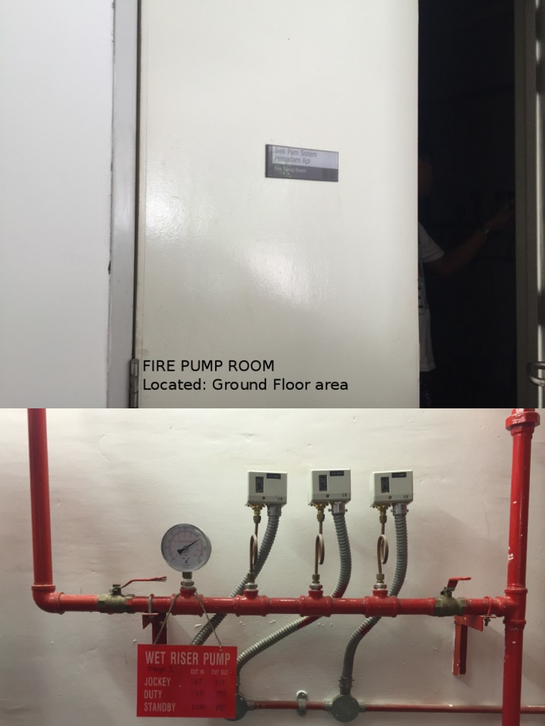 Fire Pump Room Located: Ground Floor Area | PDF