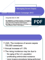 Eight Strategies For Managing Severe Sepsis (Rev SSC 2012)