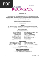 Jurnal Pariwisata Vol.13 No.1 2013