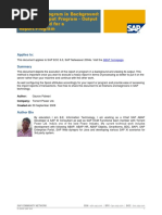 Executing Program in Background- ALV Grid Output Program - Output in Background for a Report_Program