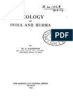 Geology of India and Burma by M.S.krishnan