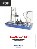 EasyShrink® 20 OPERATING INSTRUCTIONS SHRINKFIT