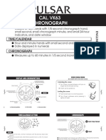 CAL. VK63 CHRONOGRAPH TIME/CALENDAR