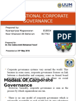 International Corporate Governance