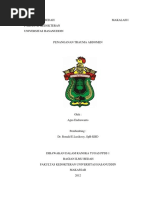 Download Penanganan Trauma Abdomen by Herson131 SN315340336 doc pdf