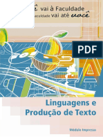 Módulo Linguagens e Produção de Texto