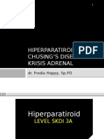 Hiperparatiroid, Cushing's Disease Dan Krisis Adrenal