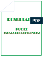  Resultados Kuder Escala de Preferencias