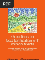 Guide Food Fortification Micro Nutrients