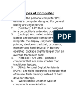 Types of Computer