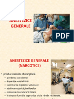 Curs 1 - Partea II - Anestezice Generale