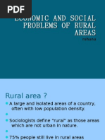 Economical and Social Problems in Rural Areas