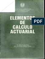 Elementos de Cálculo Actuarial FES-Acatlán MAP-JASCH DR UNAM