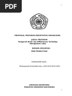 Download Proposal Program Kreativitas Mahasiswa by Ariefedra21 SN315360516 doc pdf