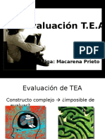 Evaluación autismo