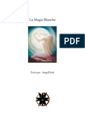 Livre sur la magie blanche avec des potions et recettes secrètes