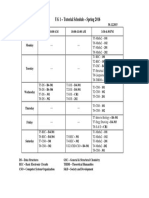 UG1 Tutorial Schedule S16