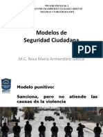 3 Prevención Social I - Modelos de Seguridad Ciudadana