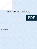 Coeficiente de Riego