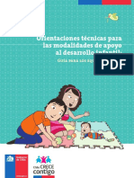 Orientaciones Técnicas Para Las Modalidades de Apoyo Al Desarrollo Infantil Marzo 2013