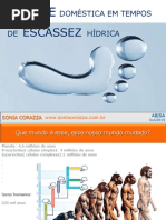 SONIA CORAZZA Higiene Em Tempos de Escassez Hídrica 2015-Plus