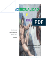 Homosexualidad e Iglesia a Modo de Concienciacion