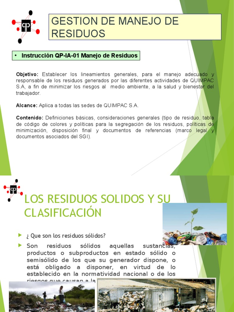 Induccion Residuos Solidos Pdf Residuos Materiales