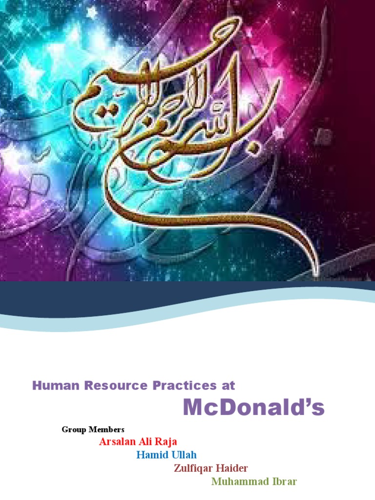 MC Donalds | PDF | Employment | Performance Appraisal