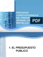 Diapositivas Principios Constitucional Del Presupuesto