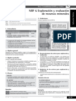 NIIF 6 Exploración y evaluación de recursos minerales