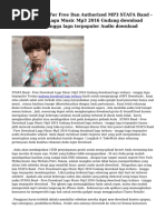 Download Top10WebsiteForFreeDanAuthorizedMP3STAFABand-FreeDownloadLaguMusicMp32016Gudangdownloadlaguterbaru-tanggalaguterpopulerAudiodownloadbygabriela9bowen7SN315379781 doc pdf