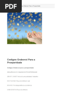 Codigos Grabovoi Para a Prosperidade - Grigori Grabovoi