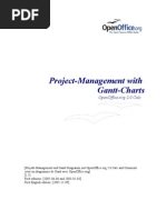 OpenOffice - Project-Management With Gantt-Charts