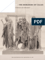 Auguste Rodin the Burghers of Calais a Resource for Educators
