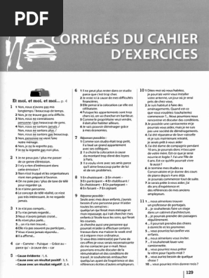 Le Nouveau Taxi 3 - Corriges Du Cahier