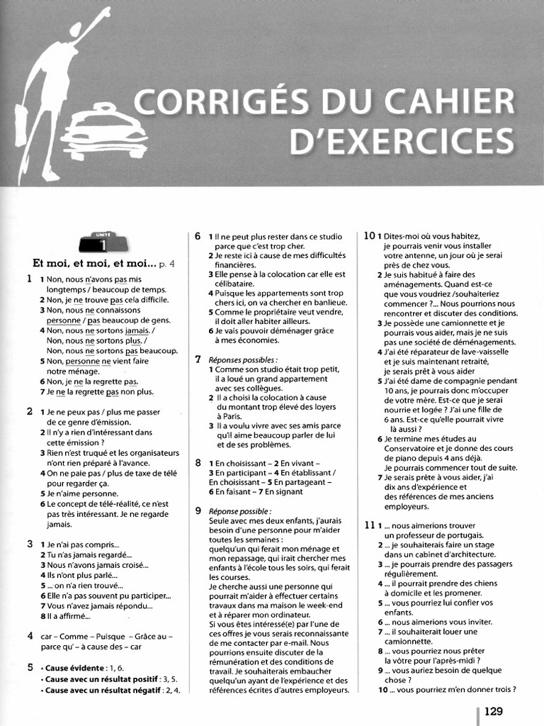 Le Nouveau Taxi 1 Pdf Answers