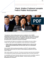 Elecciones en Perú - Keiko Fujimori Acepta La Victoria de Pedro Pablo Kuczynski - BBC Mundo
