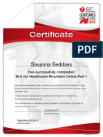 bls online course certificate