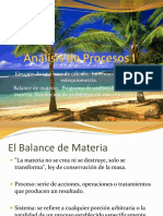 Balances de materia