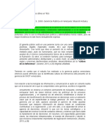 Gerencia Publica en Venezuela G. Alvarez. 1983 Resumen