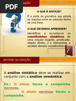 Sintaxe Da Oração Completo
