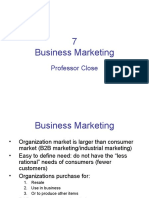 Chapter 7 Business Marketing