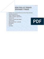 Orden y Pasos Para Un Trabaj Final.