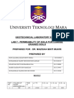 Permeability For Coarse Grained Soils