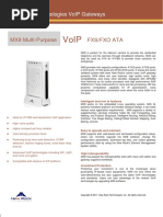 VOIP Gateway Newrock MX8