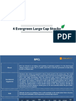 4 Evergren Large Cap Stocks