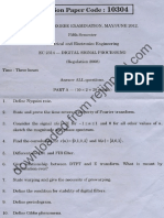 EC2314 DSP April May 2012 PDF