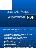 Line Balancing Penentuan Kapasitas