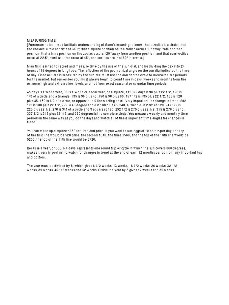 Measuring Time Pdf
