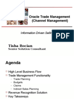 Oracle Trade Management (Channel Management) : Information Driven Selling